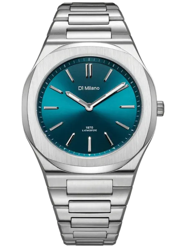 D1 Milano Groovy Green Ultra Thin Watch made by C.W. Sellors