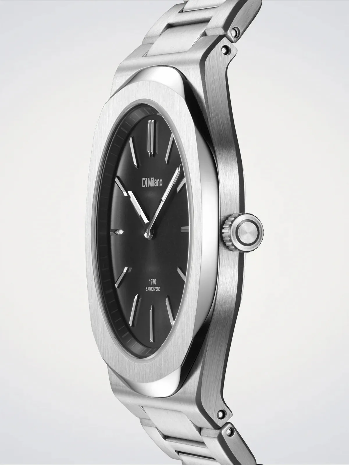 D1 Milano Groovy Black Ultra Thin Watch sold by C.W. Sellors product image thumbnail 3
