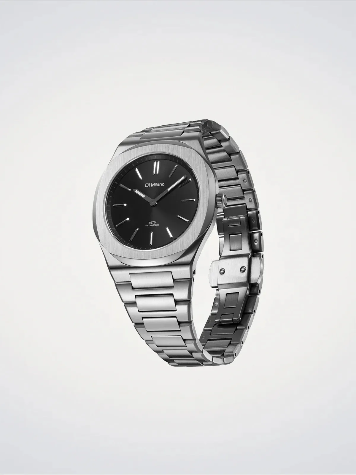 D1 Milano Groovy Black Ultra Thin Watch sold by C.W. Sellors product image thumbnail 2