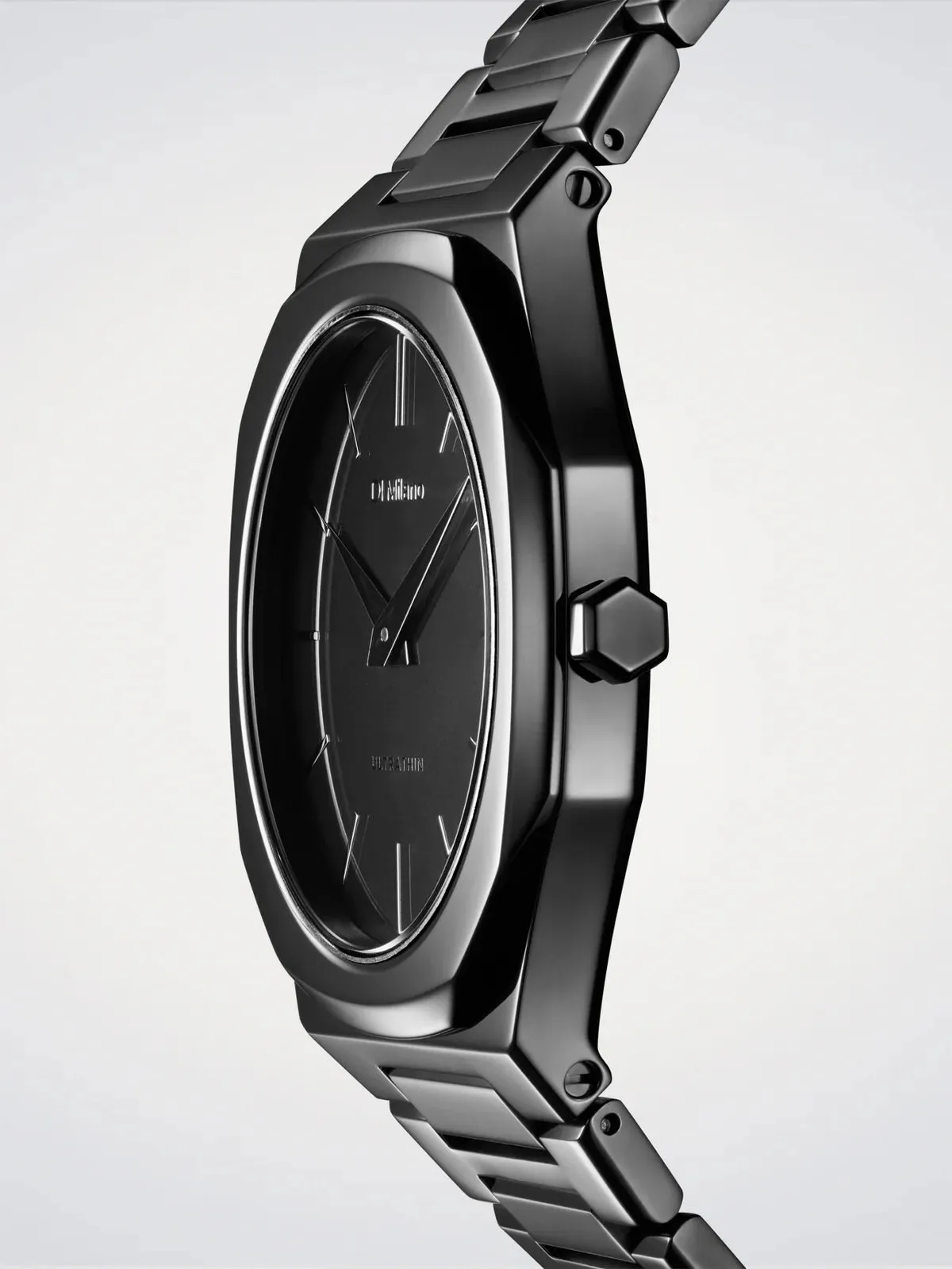 D1 Milano Black Mirror Ultra Thin Watch sold by C.W. Sellors product image thumbnail 3