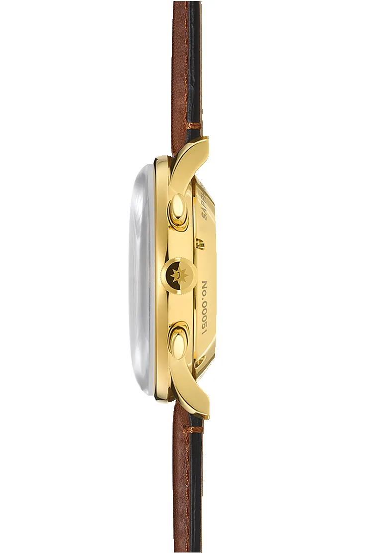 Junghans Meister Chronoscrope Leather Date English sold by C.W. Sellors product image thumbnail 5