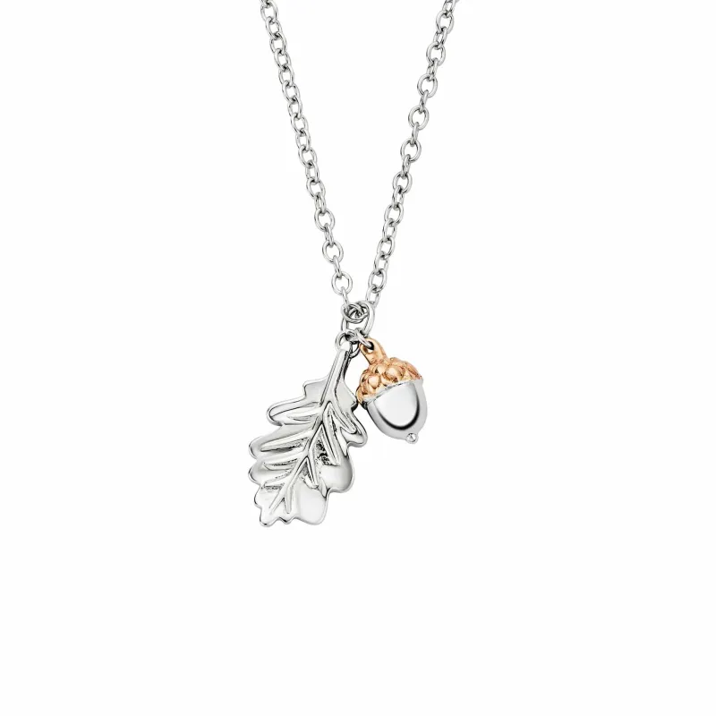 Clogau Royal Clogau Sterling Silver Oak Leaf Pendant made by C.W. Sellors