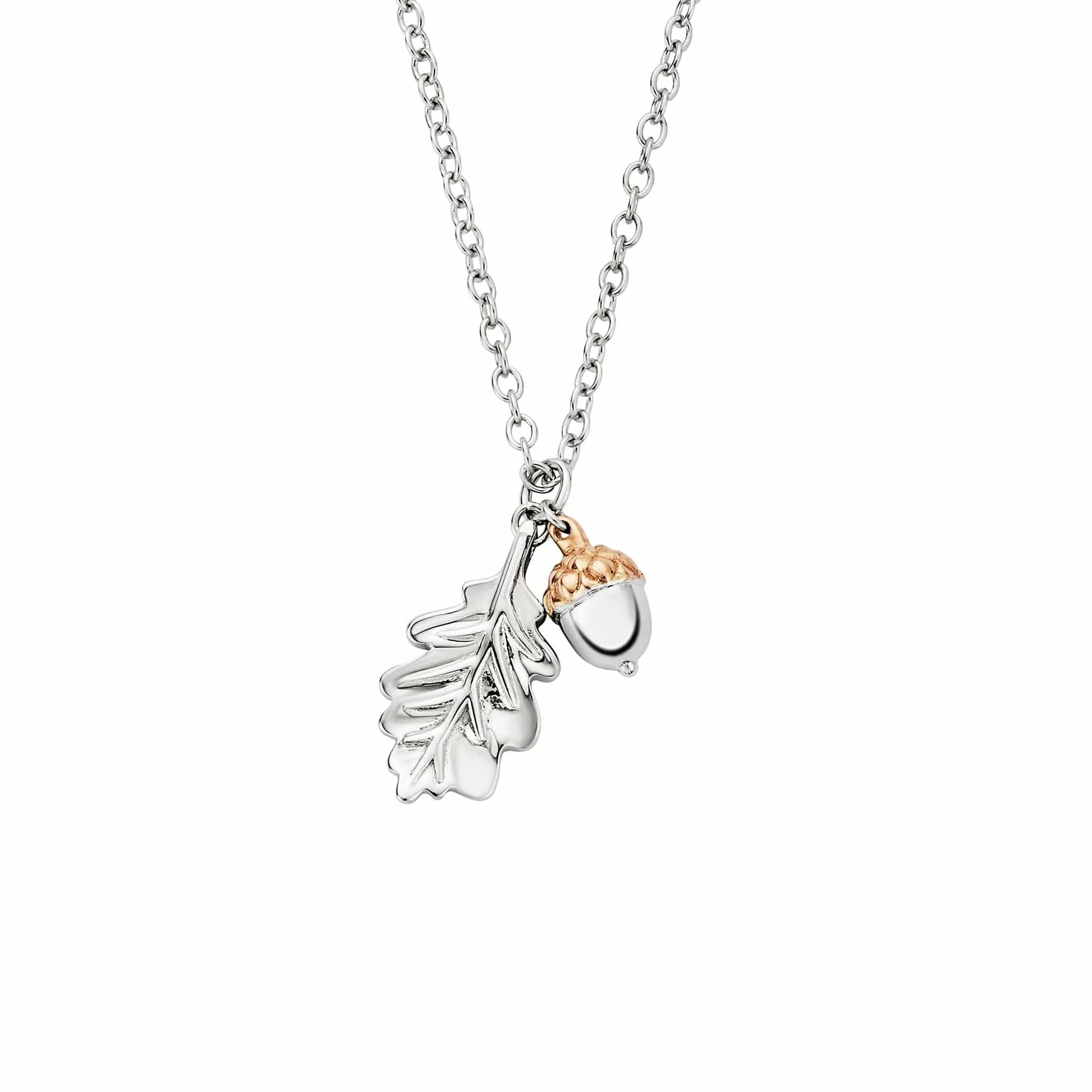 Clogau Royal Clogau Sterling Silver Oak Leaf Pendant sold by C.W. Sellors