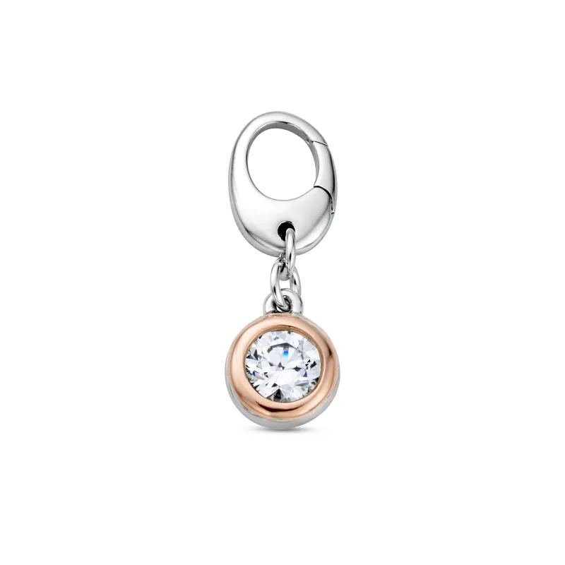 Clogau Insignia Sterling Silver Zirconia Celebration Charm made by C.W. Sellors