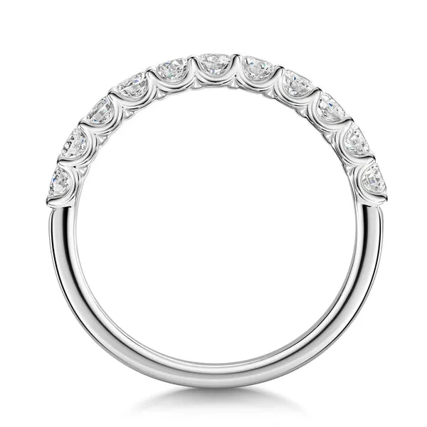 18ct White Gold 0.71ct Lab Grown Diamond Round Cut Eternity Ring sold by C.W. Sellors product image thumbnail 3