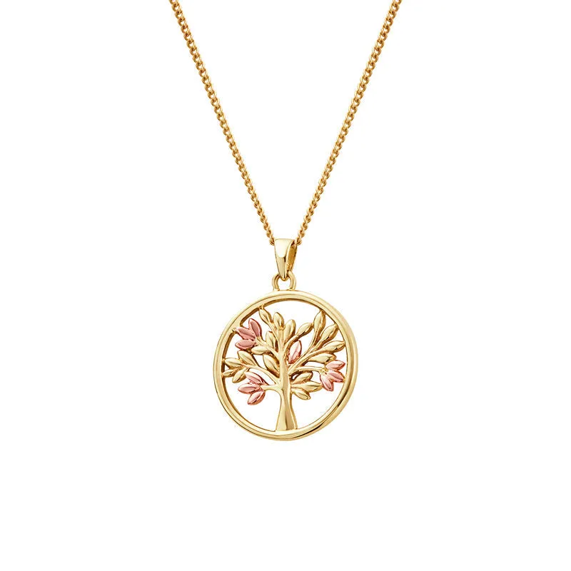 Clogau Tree of Life 9ct Gold Pendant made by C.W. Sellors