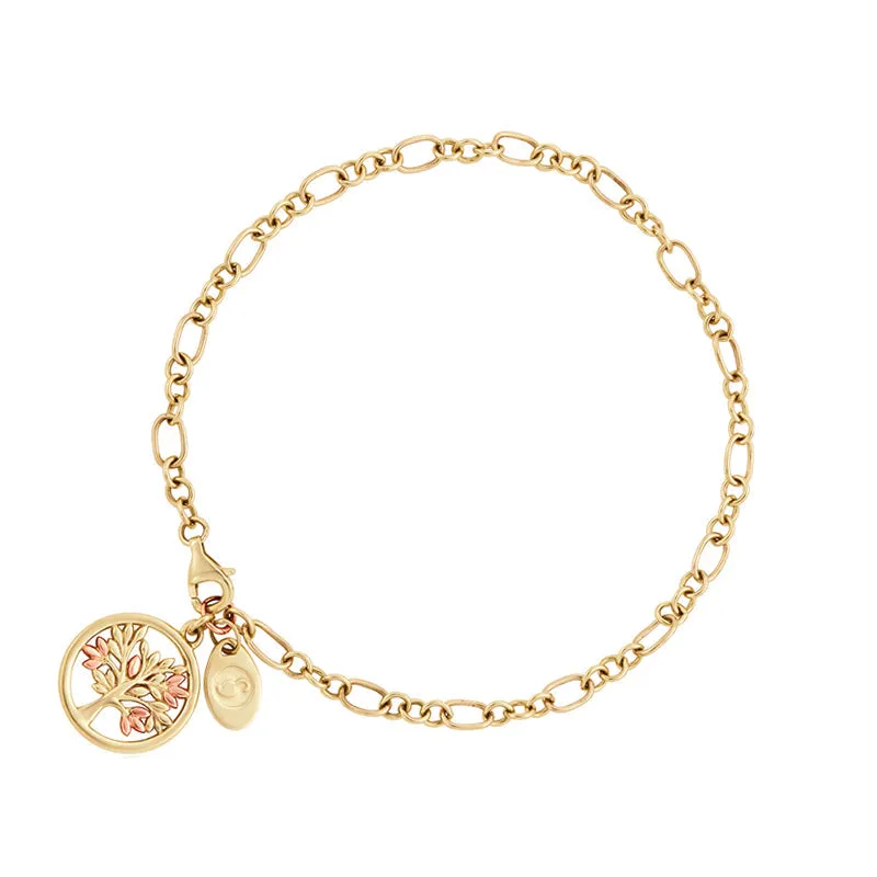 Clogau Tree of Life 9ct Gold Bracelet made by C.W. Sellors
