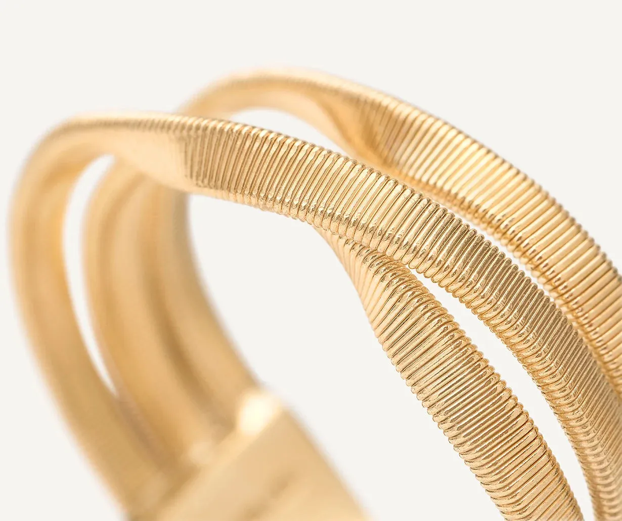 Marco Bicego Marrakech 18ct Yellow Gold Three Strand Ring sold by C.W. Sellors product image thumbnail 2
