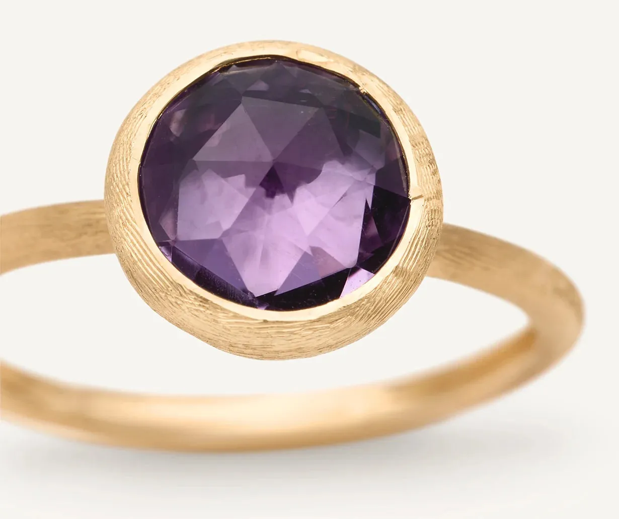 Marco Bicego Jaipur 18ct Yellow Gold Amethyst Ring sold by C.W. Sellors product image thumbnail 2