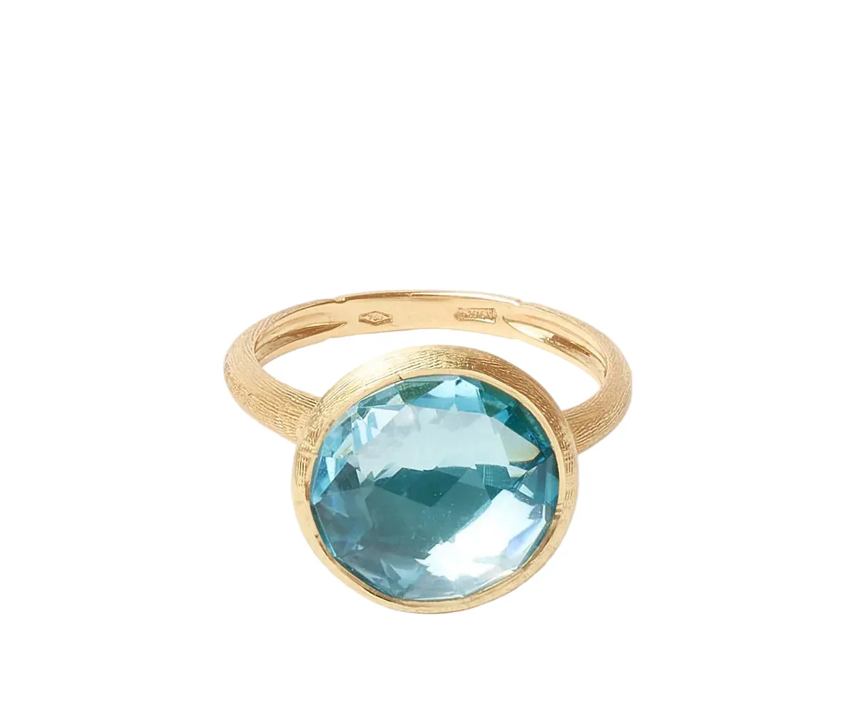 Marco Bicego Jaipur 18ct Yellow Gold Topaz Ring sold by C.W. Sellors