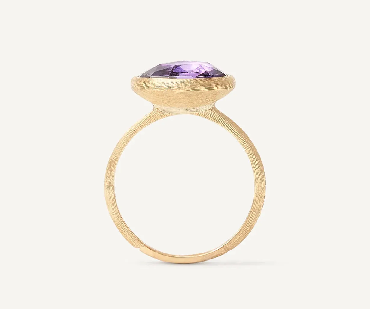 Marco Bicego Jaipur 18ct Yellow Gold Amethyst Ring sold by C.W. Sellors product image thumbnail 2