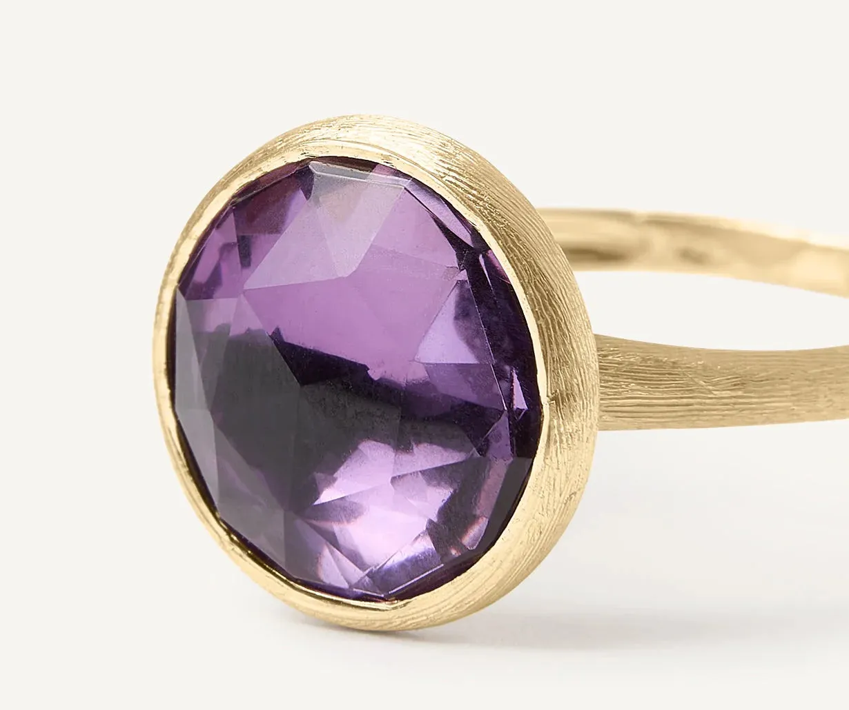 Marco Bicego Jaipur 18ct Yellow Gold Amethyst Ring sold by C.W. Sellors product image thumbnail 3