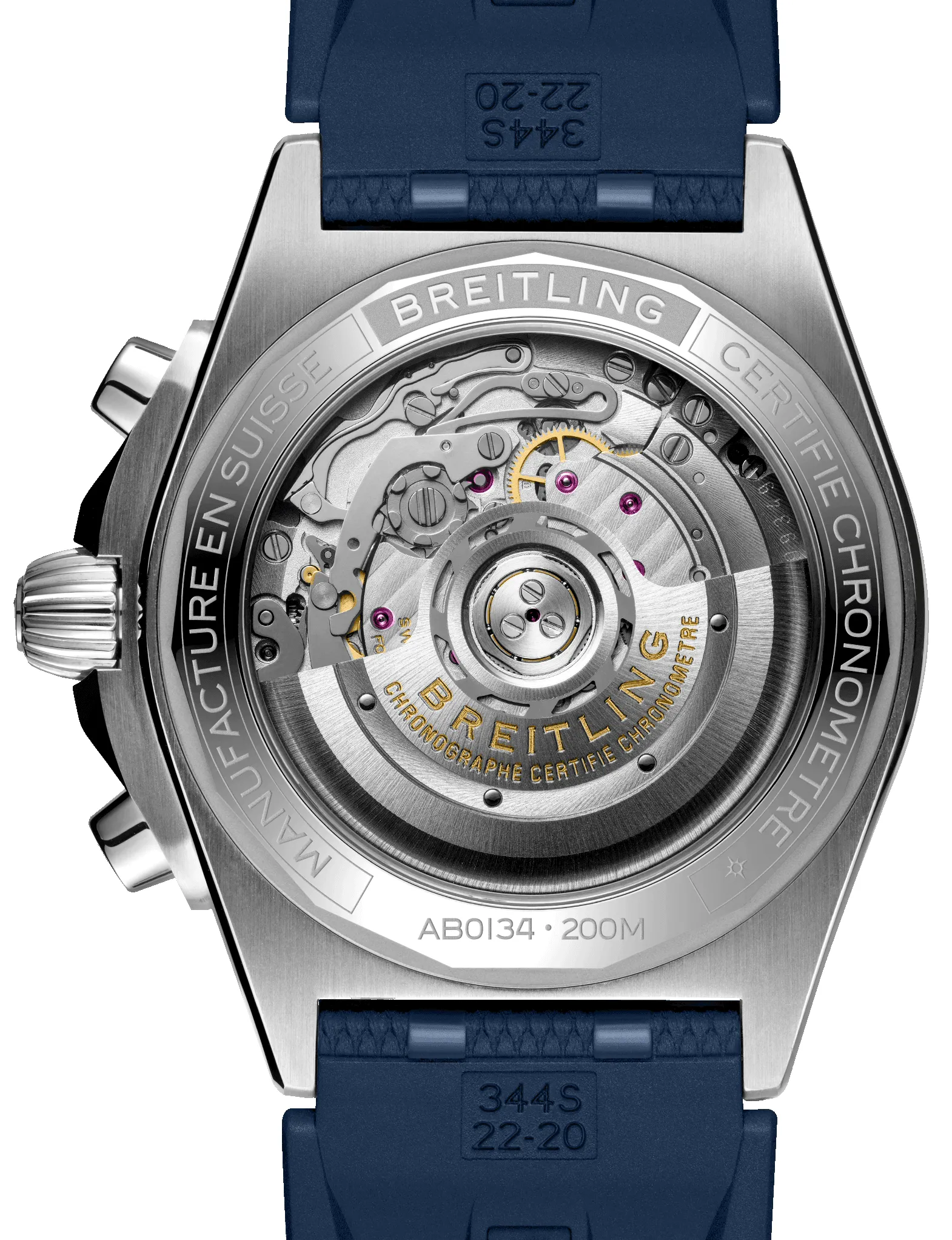 Breitling Chronomat B01 42 Blue Watch sold by C.W. Sellors product image thumbnail 2