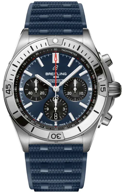 Breitling Chronomat B01 42 Blue Watch sold by C.W. Sellors