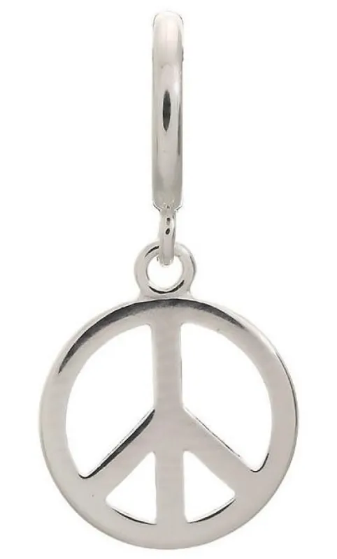 Endless Jewellery Charm Peace Coin Silver D sold by C.W. Sellors