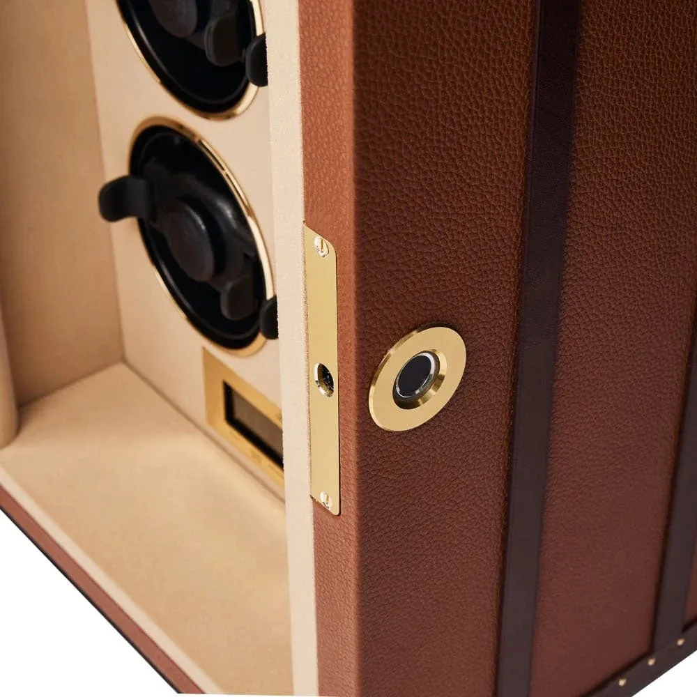 Rapport Watch Winder Roamer 6 Leather Brown sold by C.W. Sellors product image thumbnail 3