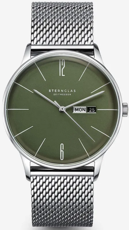 Sternglas Berlin Green Watch sold by C.W. Sellors