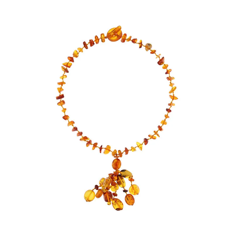 Amber Multi Beaded Necklace D sold by C.W. Sellors product image thumbnail 2