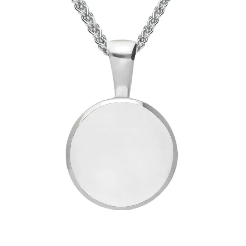 Sterling Silver Bauxite Heritage Round Necklace sold by C.W. Sellors
