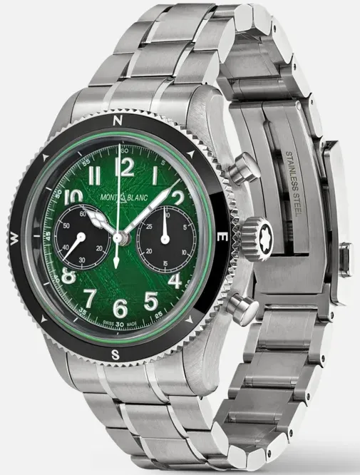 Montblanc 1858 Automatic Chronograph 0 Oxygen Watch sold by C.W. Sellors product image thumbnail 3