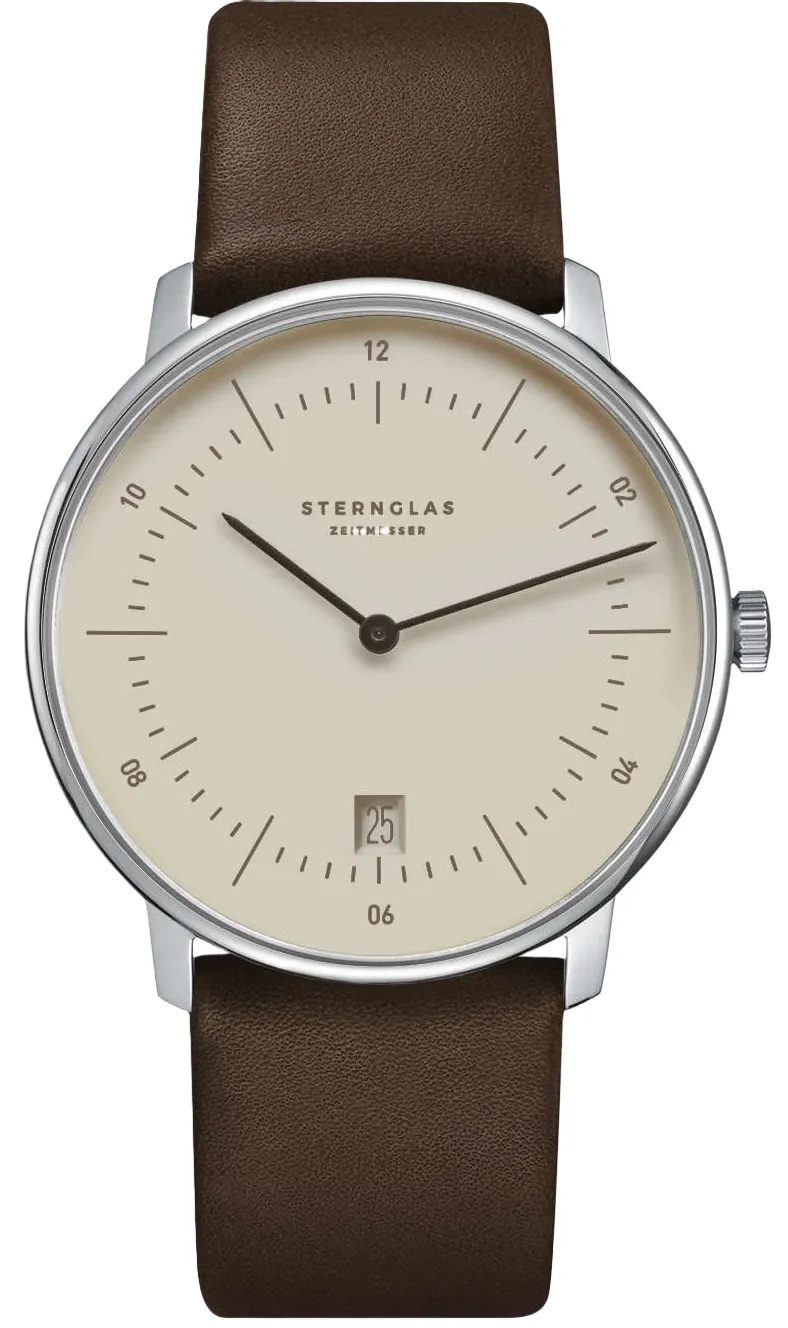 Sternglas Naos Light Brown Watch sold by C.W. Sellors