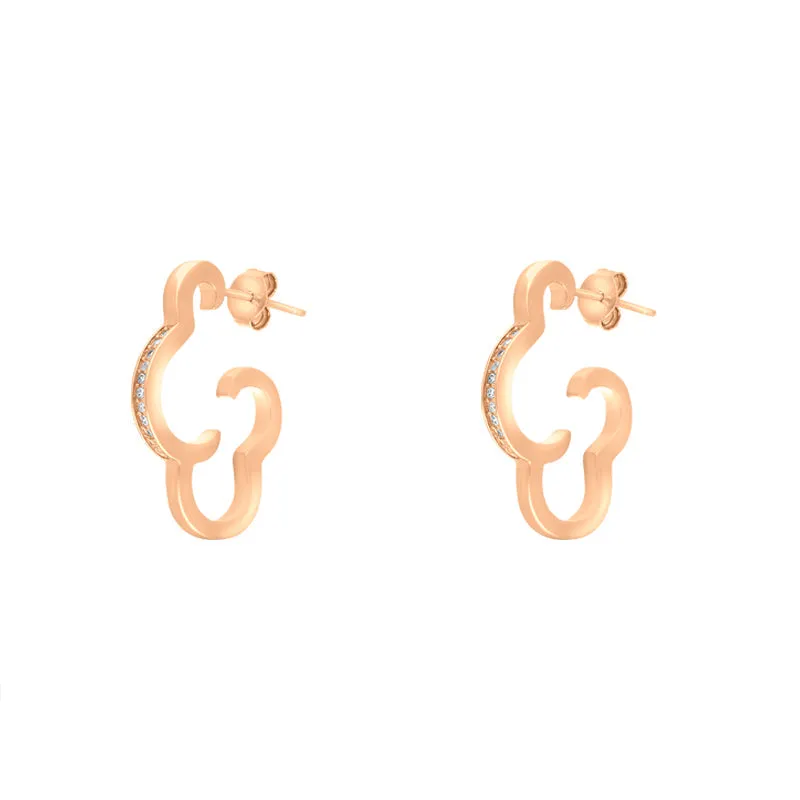 Vixi Jewellery Daydream Hoop Earrings D sold by C.W. Sellors