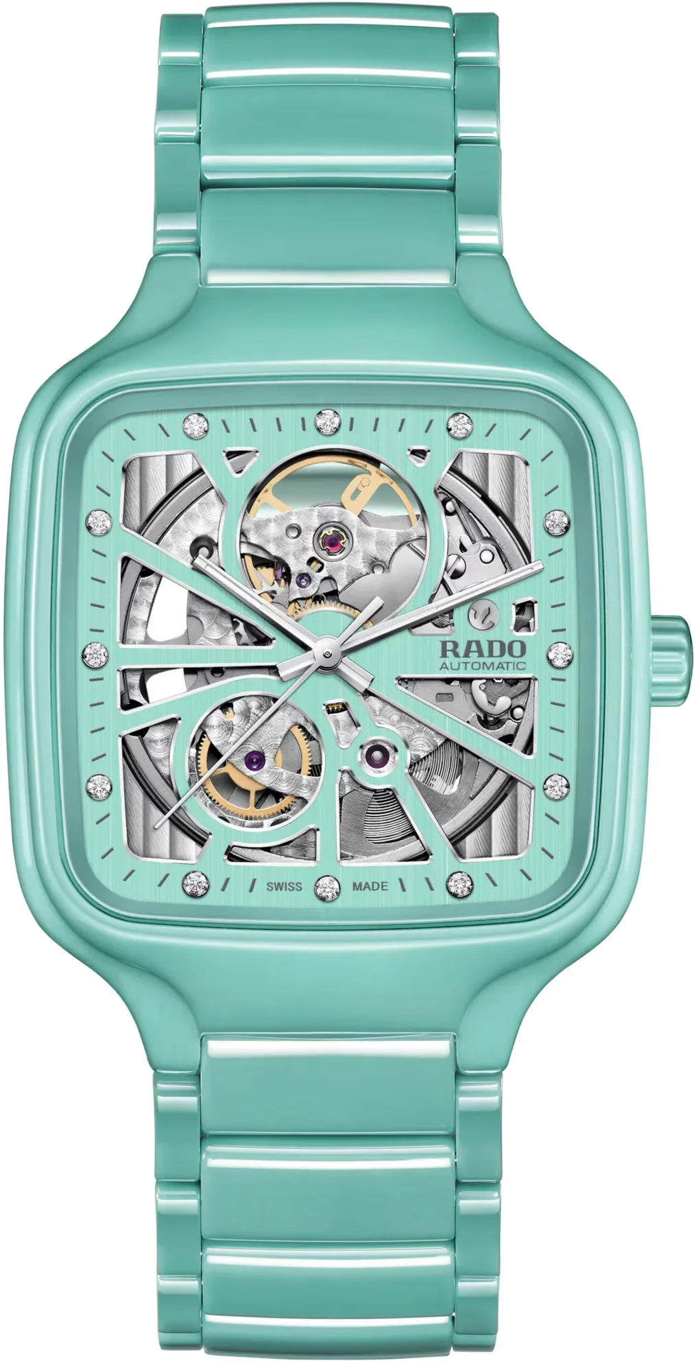 Rado True Square Automatic Open Heart sold by C.W. Sellors