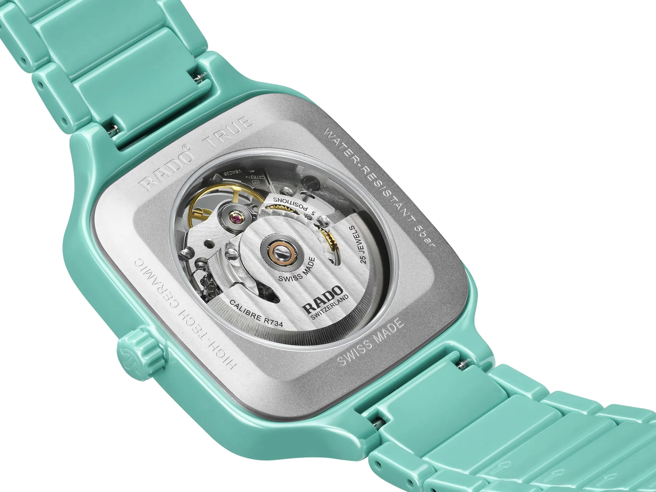 Rado True Square Automatic Open Heart sold by C.W. Sellors product image thumbnail 2
