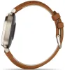 Garmin Lily 2 Classic Cream Gold & Tan Leather Watch sold by C.W. Sellors