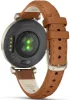 Garmin Lily 2 Classic Cream Gold & Tan Leather Watch sold by C.W. Sellors