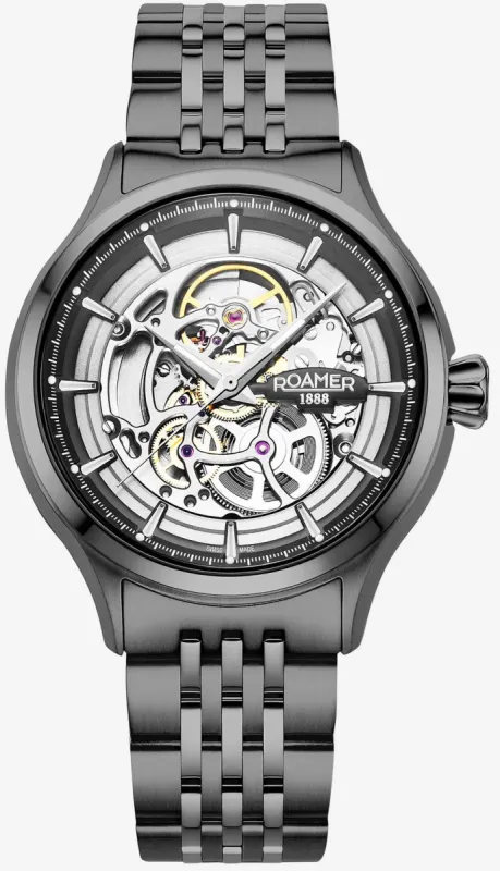 Roamer Competence Skeleton IV Watch made by C.W. Sellors