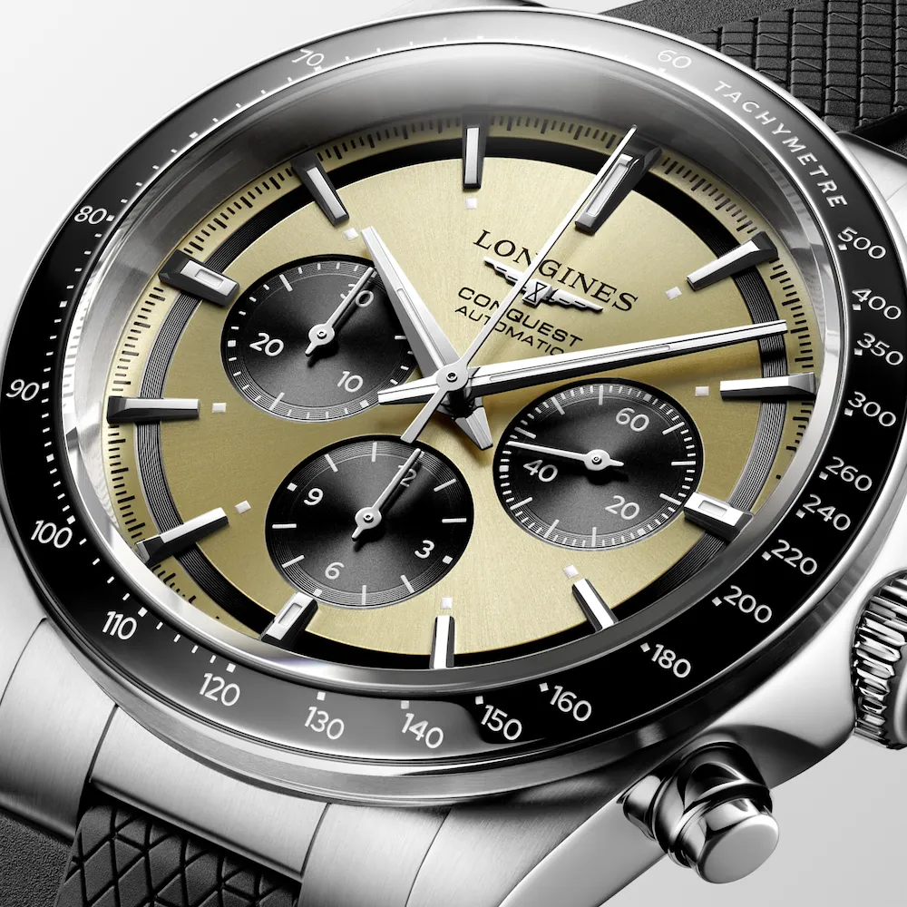 Longines Conquest Chronograph Mens Watch sold by C.W. Sellors product image thumbnail 4