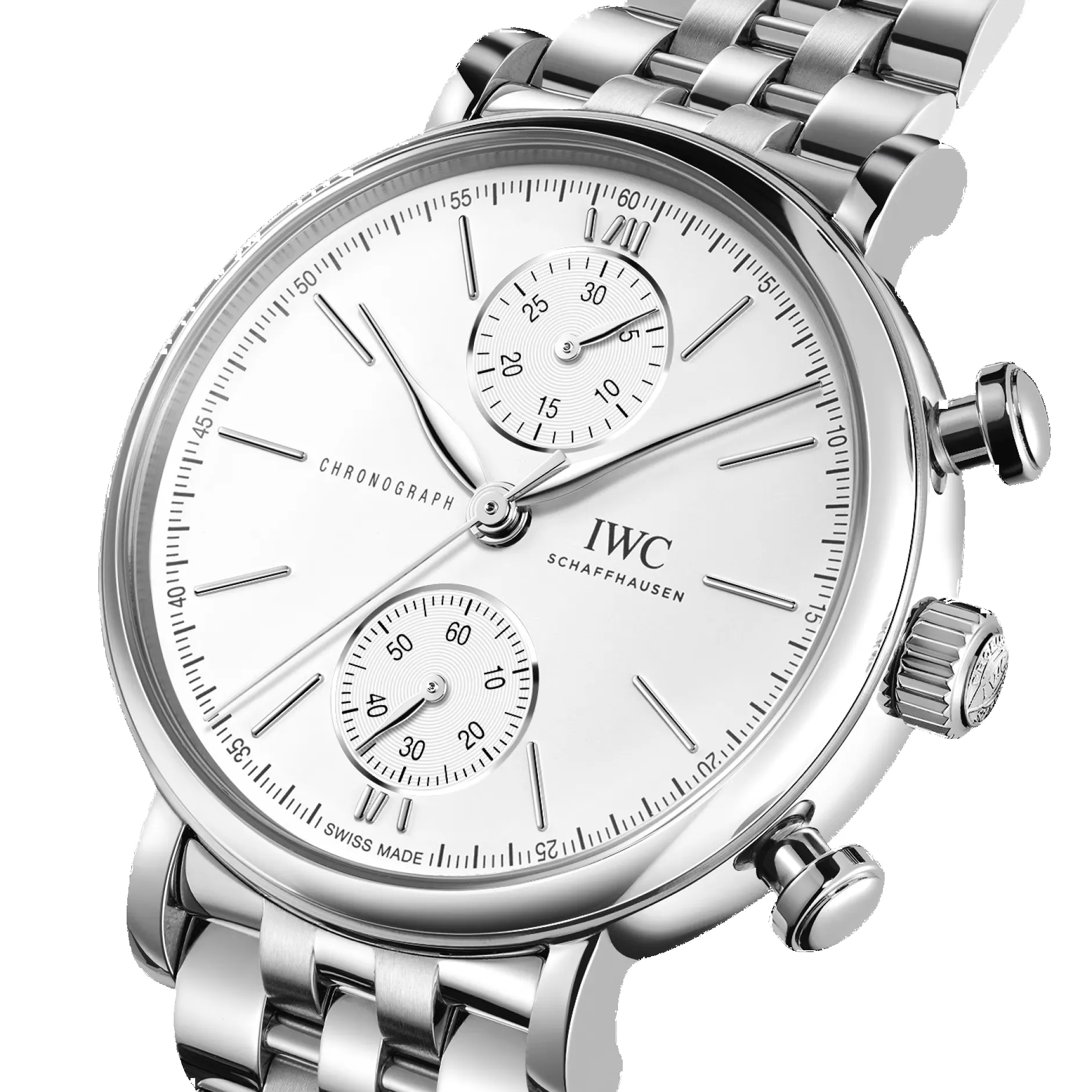 IWC Portofino Chronograph 39 Bracelet Watch sold by C.W. Sellors product image thumbnail 3