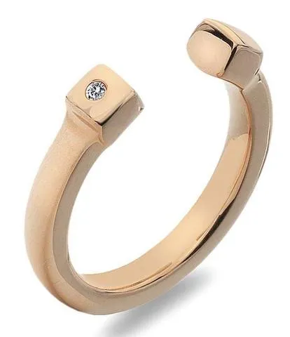 Hot Diamonds Lucky Rose Gold Plated Ring D sold by C.W. Sellors