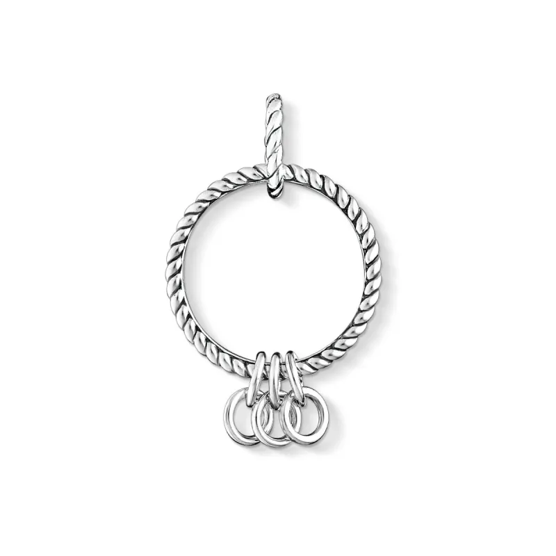 Thomas Sabo Charm Club Sterling Silver Charm Carrier D sold by C.W. Sellors