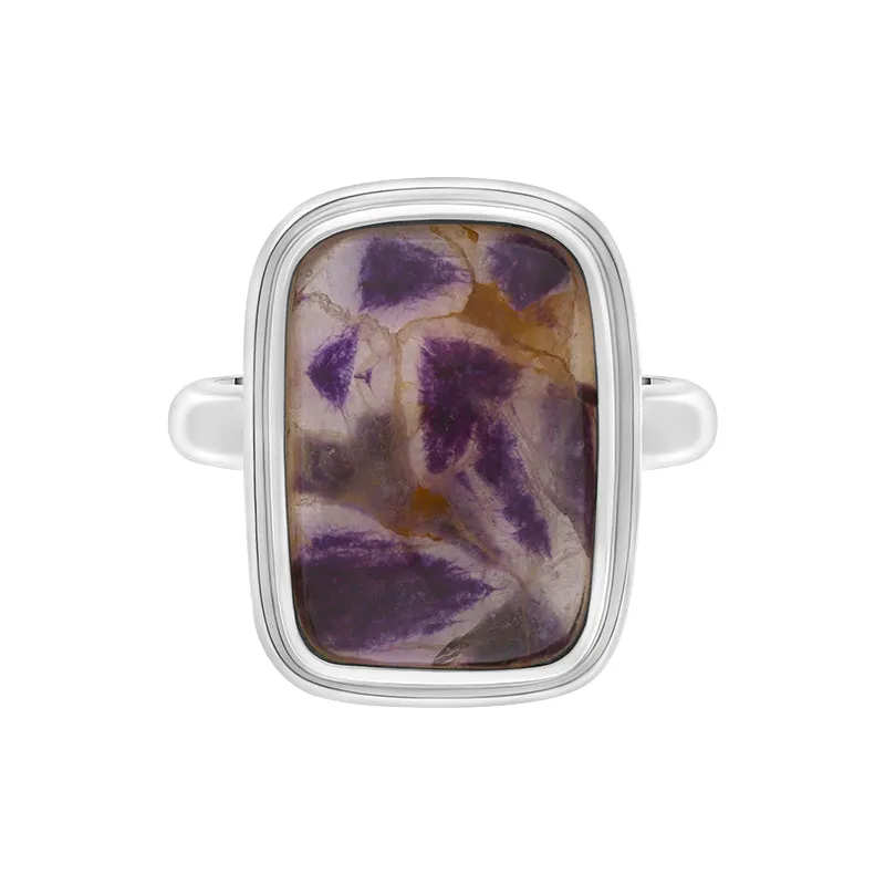 Sterling Silver Blue John Abstract Doublet Ring D sold by C.W. Sellors product image thumbnail 2