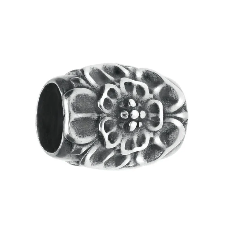Sterling Silver Great Yorkshire Show Rose Barrel Charm sold by C.W. Sellors