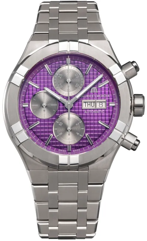 Maurice Lacroix Aikon Titanium Chronograph Watch made by C.W. Sellors