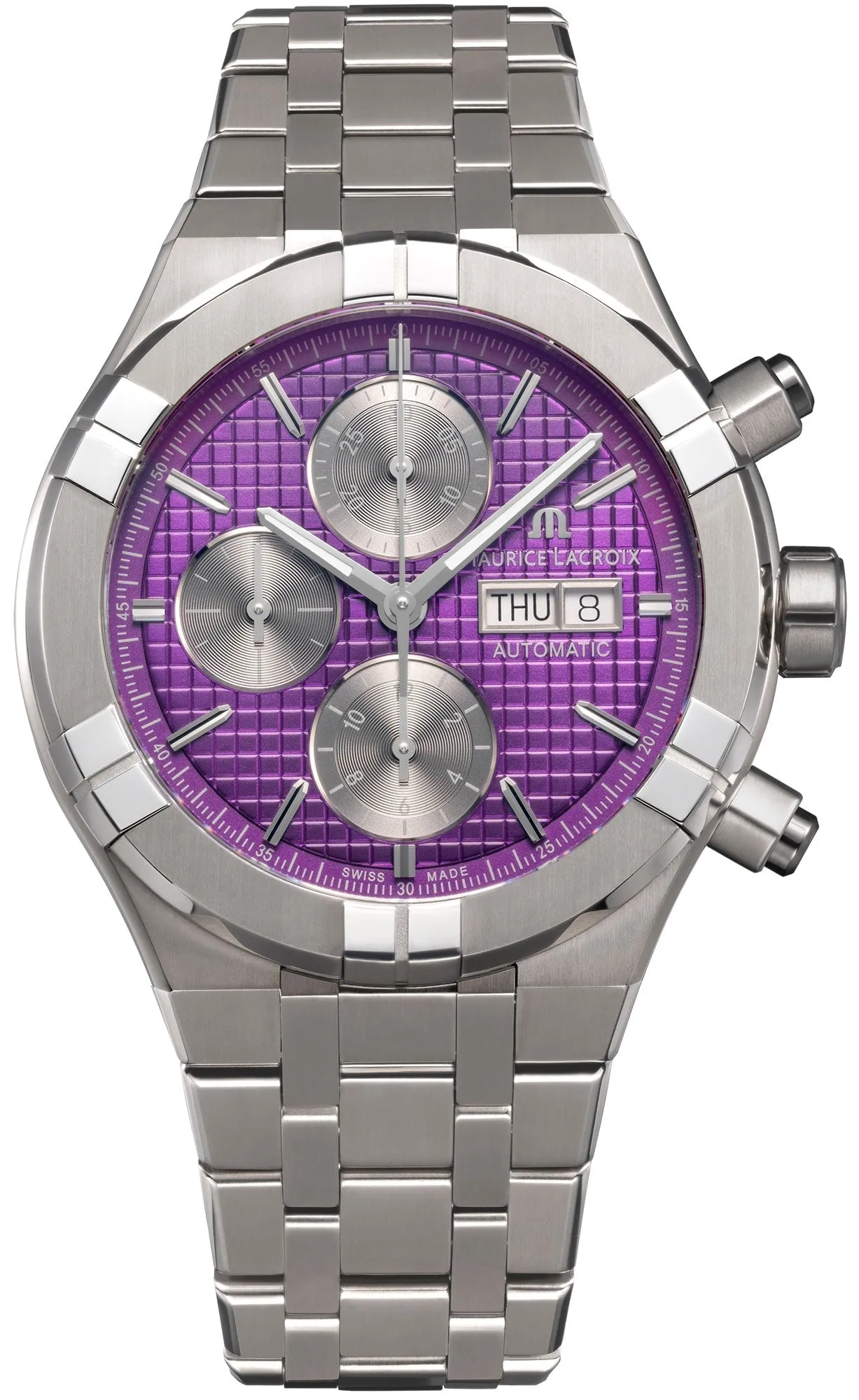 Maurice Lacroix Aikon Titanium Chronograph Watch sold by C.W. Sellors