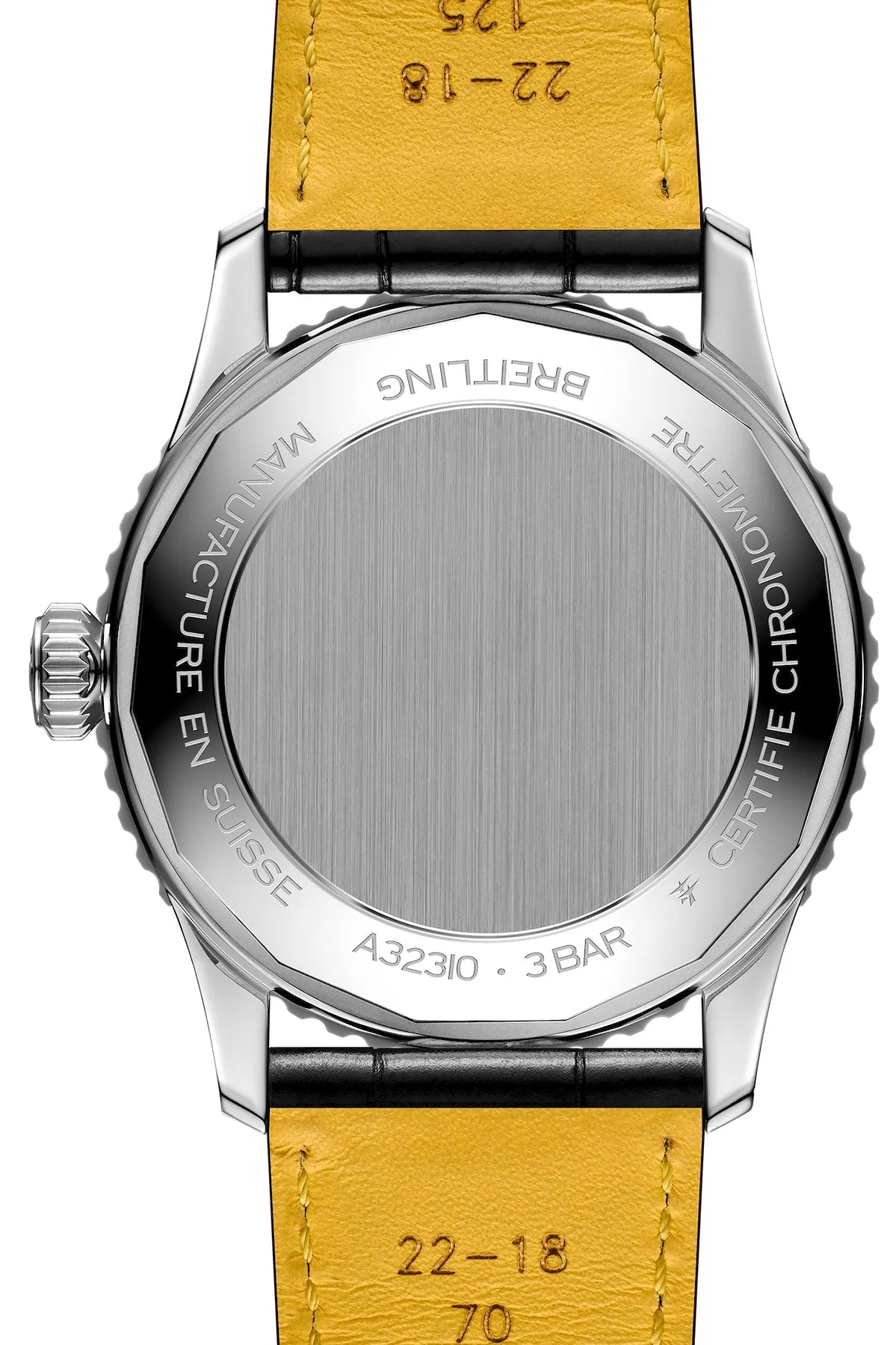 Breitling Navitimer Automatic GMT 41 Black Leather Watch sold by C.W. Sellors product image thumbnail 2