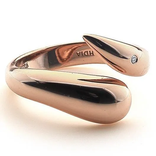 Hot Diamonds Mirage Rose Gold Plated Ring D sold by C.W. Sellors product image thumbnail 2