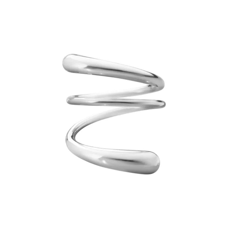 Georg Jensen Mercy Sterling Silver Twist Ring sold by C.W. Sellors