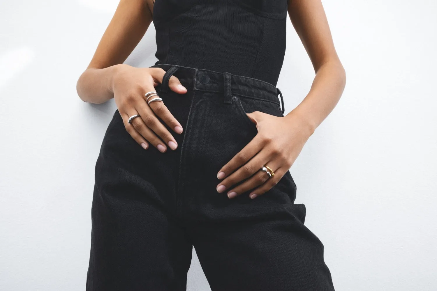 Georg Jensen Mercy Sterling Silver Twist Ring sold by C.W. Sellors product image thumbnail 3