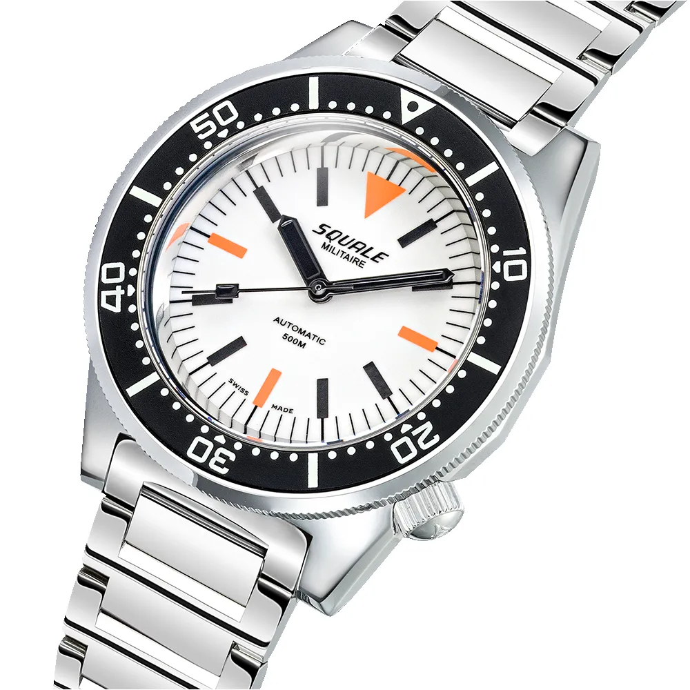 Squale 1521 Full Luminous Militaire Bracelet Watch sold by C.W. Sellors product image thumbnail 3