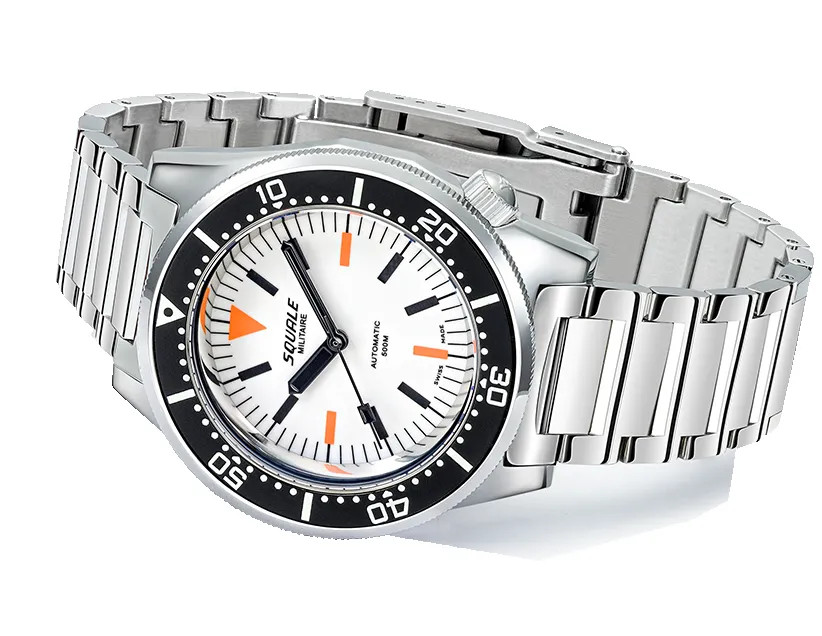 Squale 1521 Full Luminous Militaire Bracelet Watch sold by C.W. Sellors product image thumbnail 4