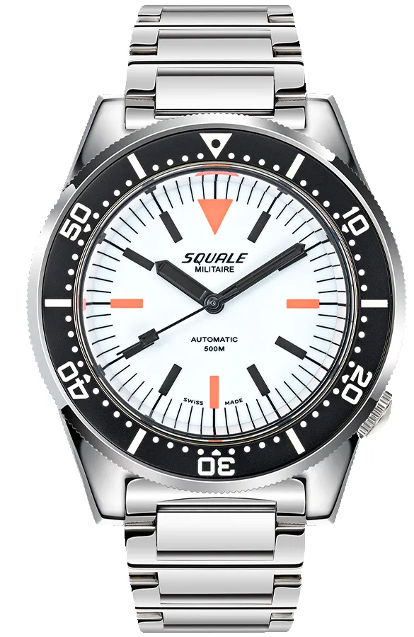 Squale 1521 Full Luminous Militaire Bracelet Watch sold by C.W. Sellors