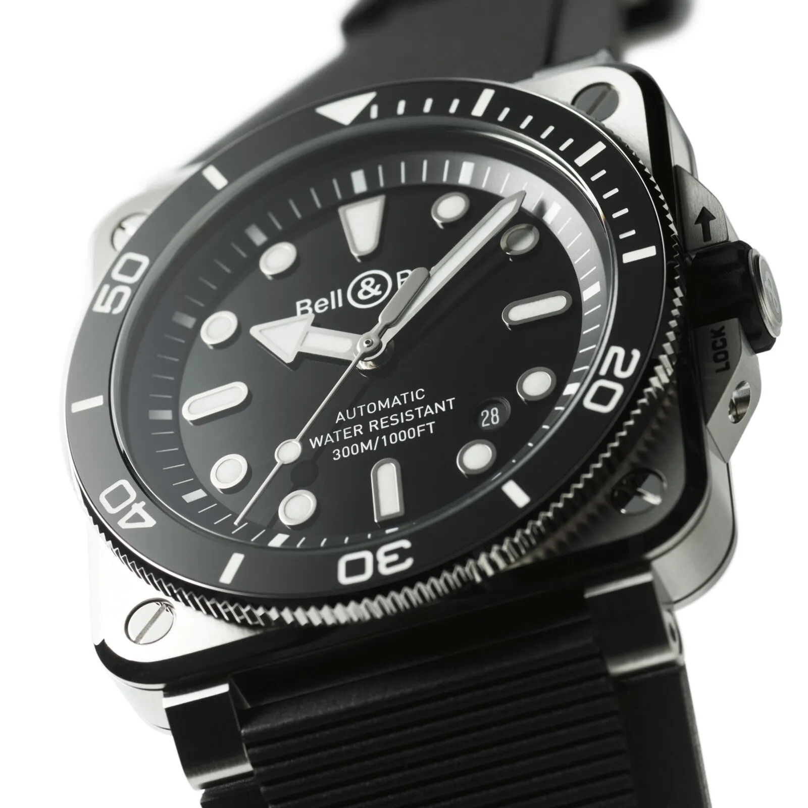 Bell & Ross BR 03 Diver Black Steel Watch sold by C.W. Sellors product image thumbnail 4