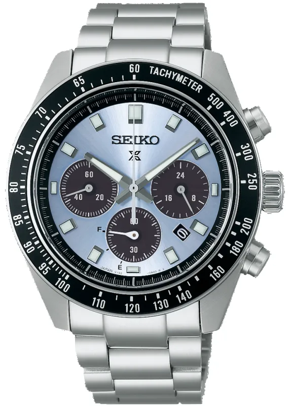 Seiko Prospex Crystal Trophy Speedtimer Solar Chronograph Watch sold by C.W. Sellors