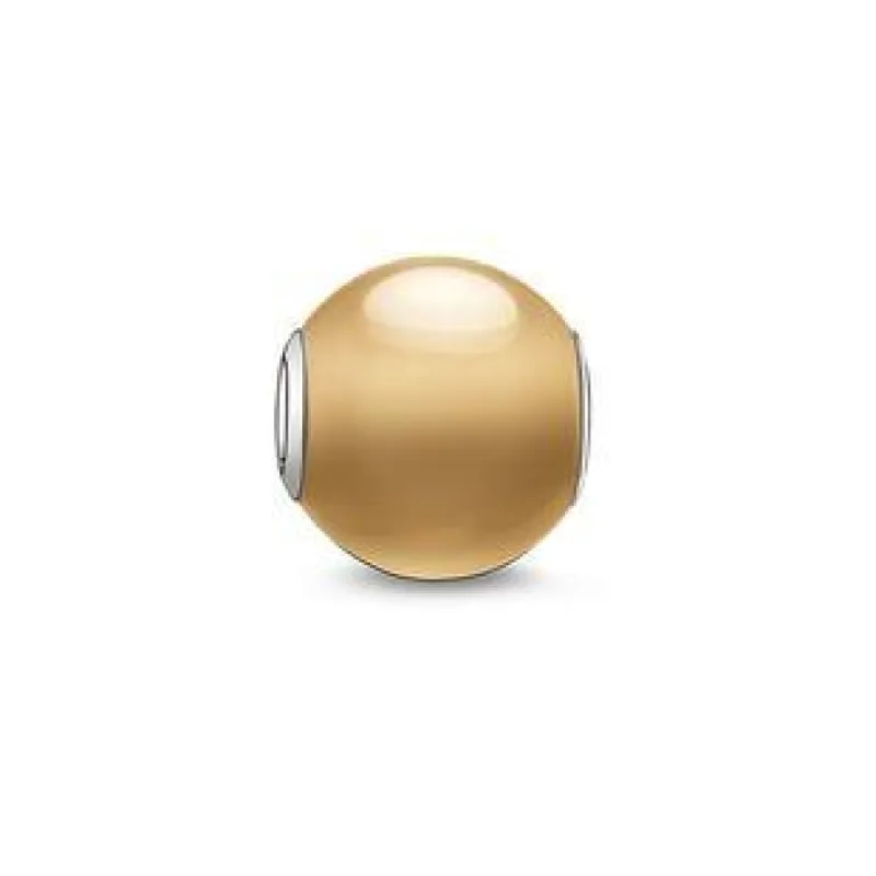 Thomas Sabo Karma Beads Sterling Silver Natural Agate Charm D sold by C.W. Sellors