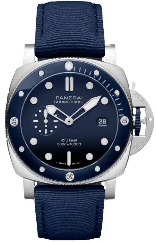 Panerai Submersible QuarantaQuattro Blu Profondo Watch made by Panerai
